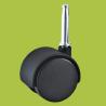 Buy cheap high quality furniture casters long insert stem black caster from wholesalers