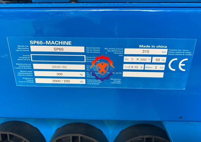 SP60 Hydraulic Hose Crimping Machine 380V 220V Crimping Machine 15 Set Dies