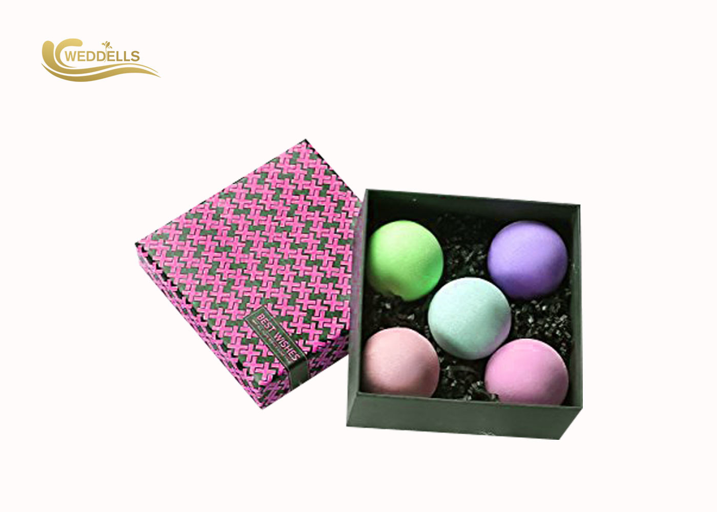 Luxury Bath Bomb Gift Set , Pretty Awesome Cute Bath Bombs With Natural Ingredients