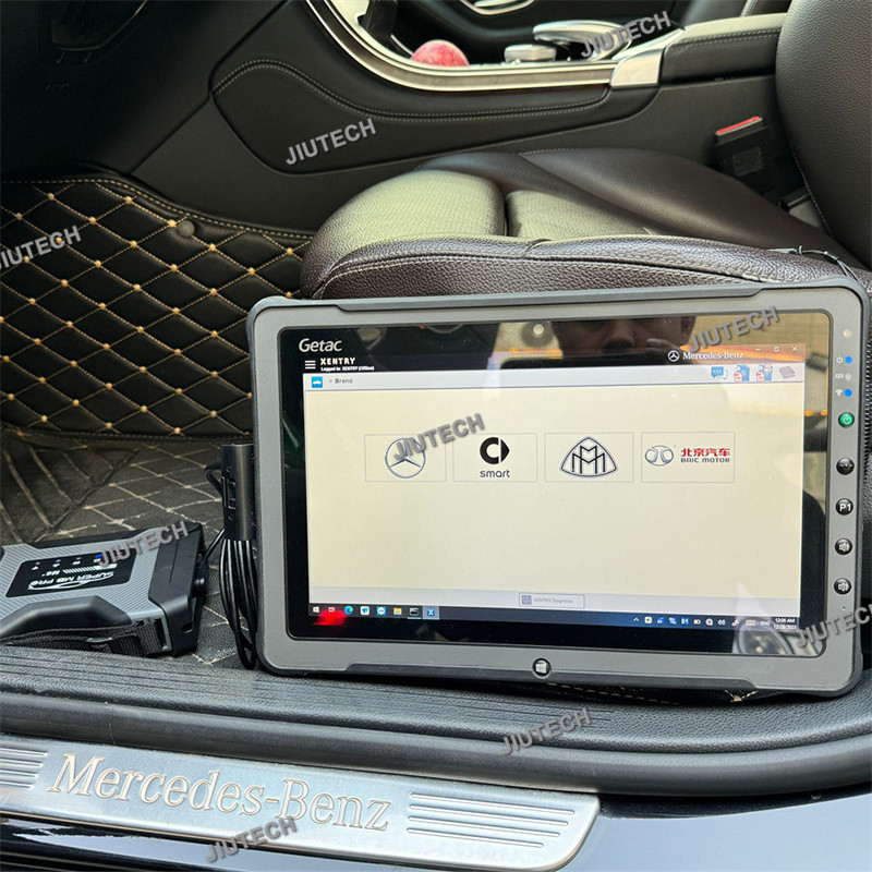 Super MB Pro M6+ Diagnosis Tool Full Package for Benz Diagnostic Tool Support for BMW Aicoder and ESYS+F110 Tablet