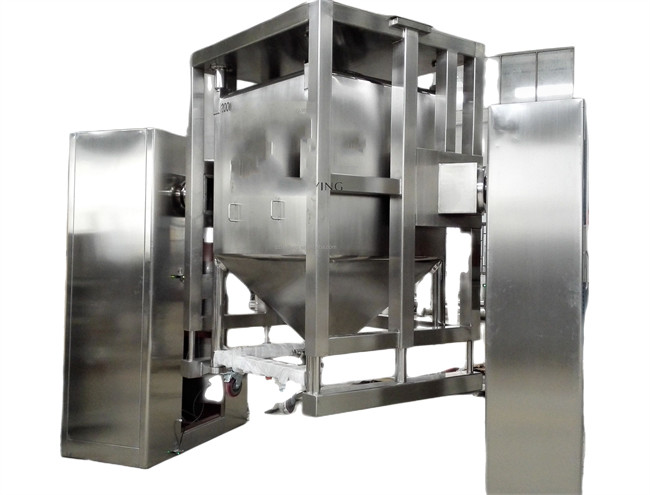 500 Lb Bin Replaceable Post Bin Blender Provides Mixing Blending Mixing Speed 3 R/min