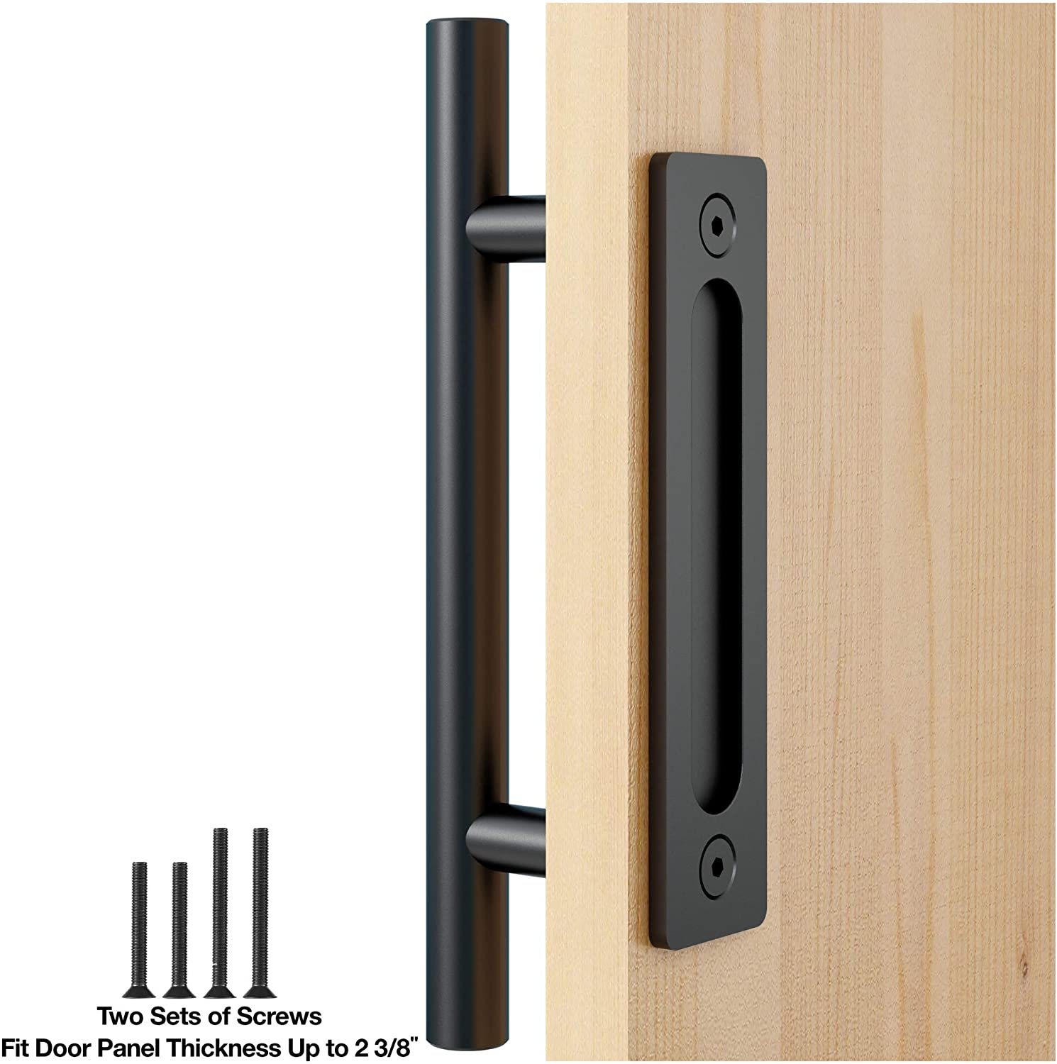 Customized Color 6.6 FT Heavy Duty Sturdy Sliding Barn Door Hardware Kit for Industry