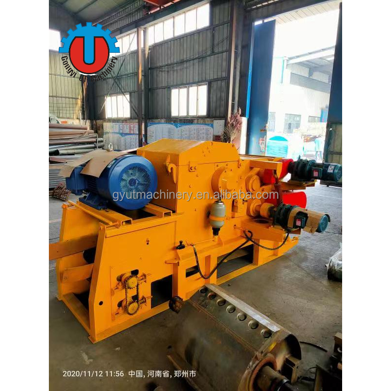 Wood Chipper Making Machine for Composting 2024 Professional Mobile Crusher Shredder