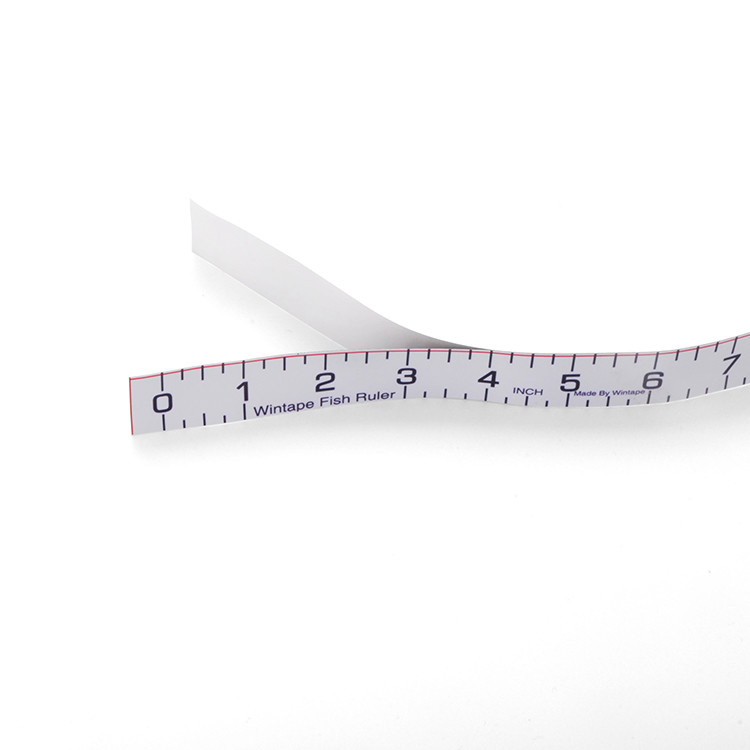 Wintape Inches Waterproof Adhesive Tape With Large Marking For Fish Size Measuring