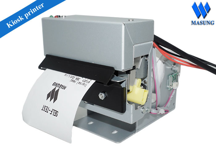 Hebrew USB Barcode 2 Inch Android Thermal Printer With Full / Partial Cutting