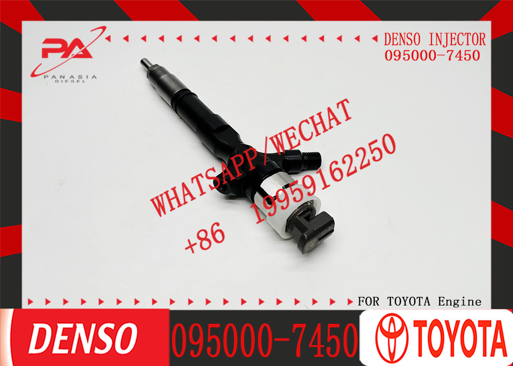 Genuine 9709500-782 Common Rail Injector 095000-7820 for diesel Injector 095000-7450 23670-39265 23670-39165 23670-30290