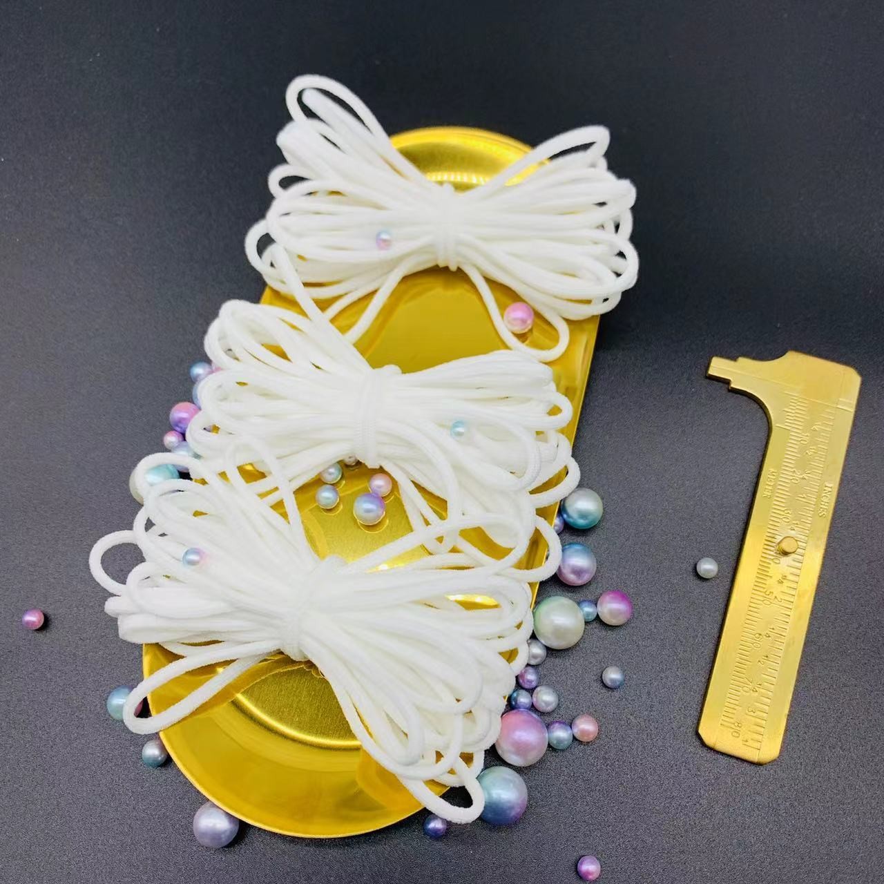 Surgical Face Mask Elastic Ear Loop Length 8 Inch 2.8mm 3.0mm