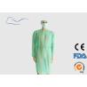 Buy cheap PP / PE Green Surgical Gown , High Durability Disposable Surgeon Gown from wholesalers
