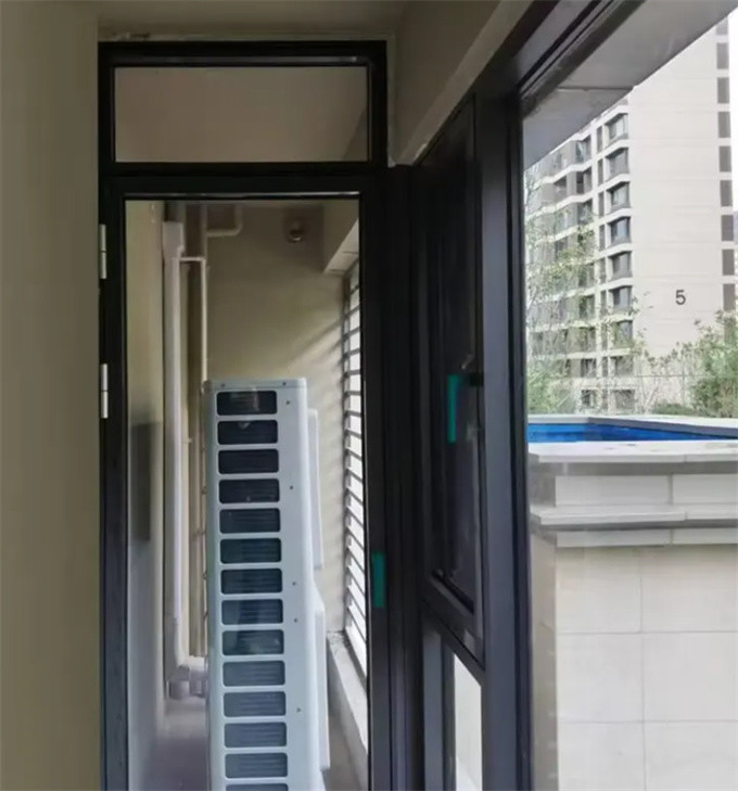 Office Skate 90 Series Inswinging Casement Windows With Thermal Break Aluminum Design