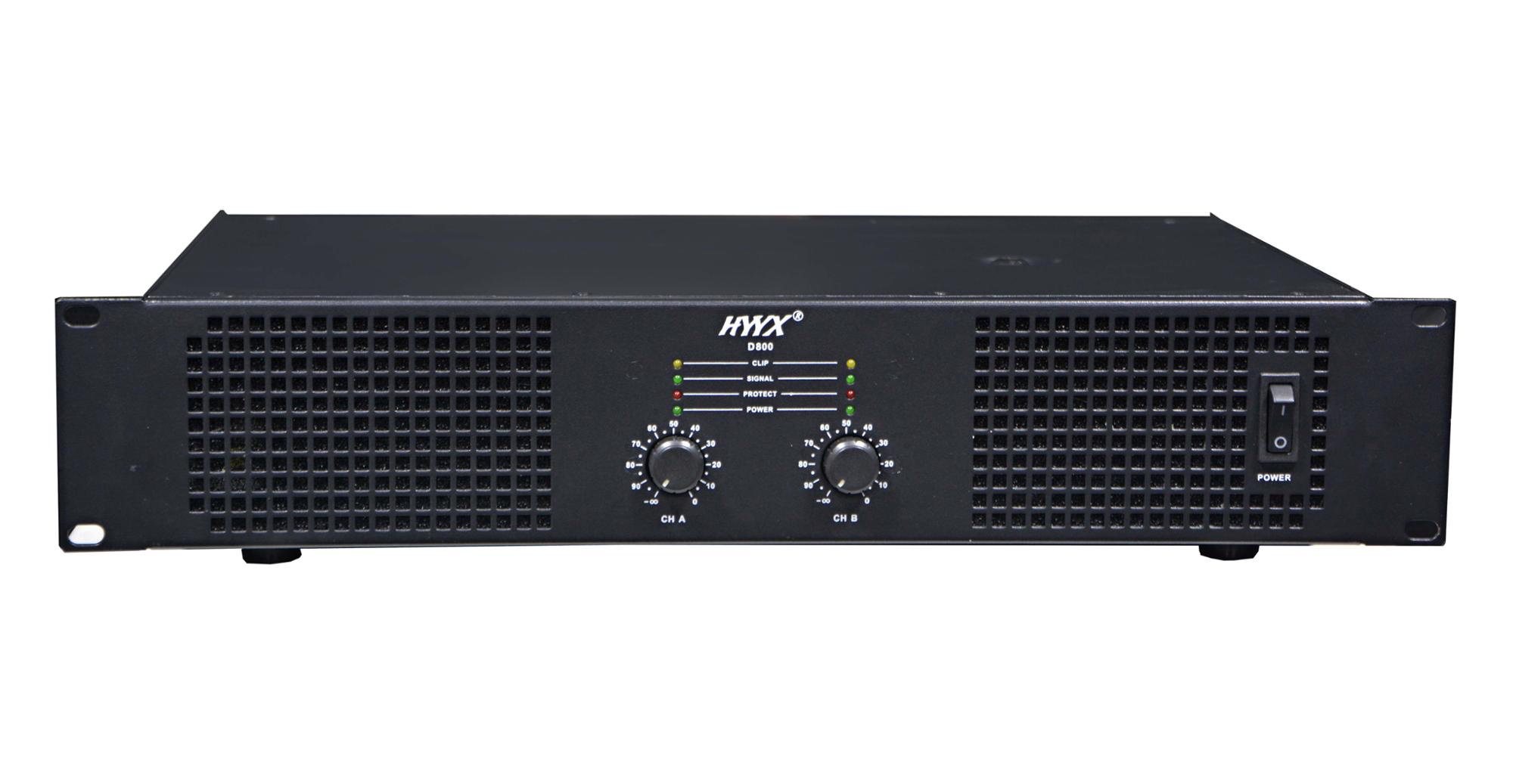 Gym 350W 8ohm Two Channel Switching Power Amplifiers
