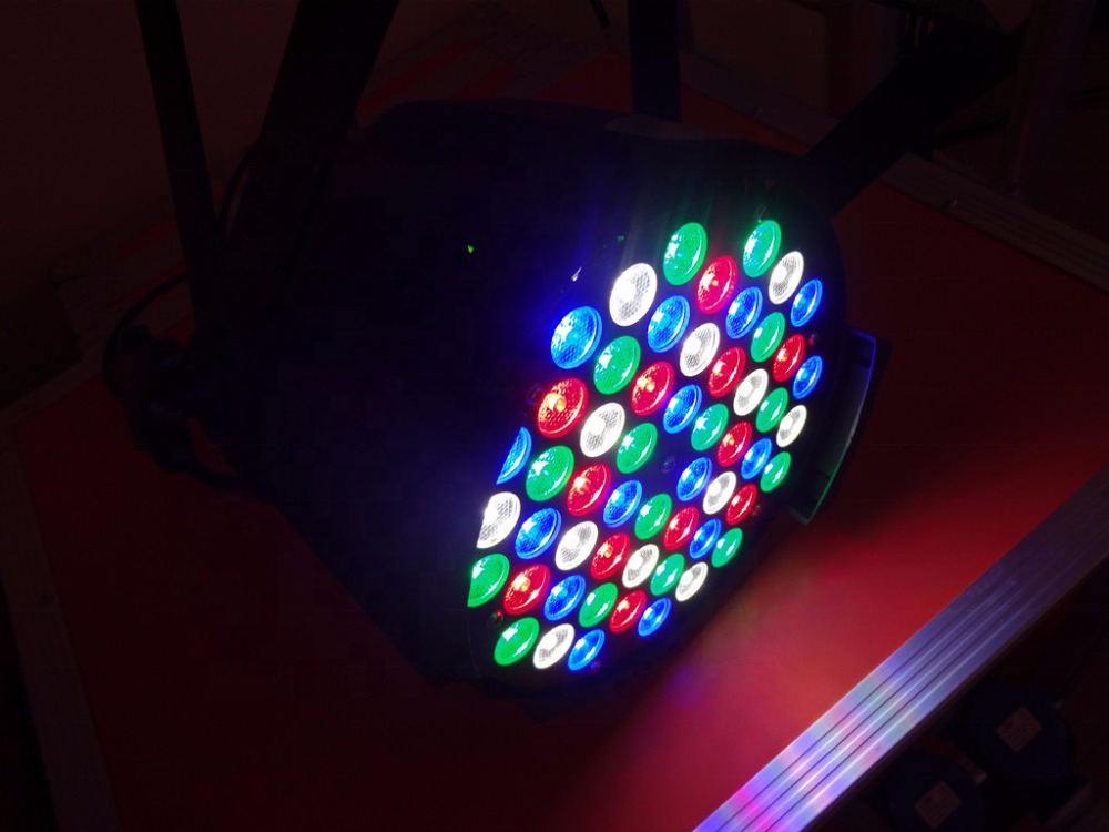 54pcs LED Par Light for Church Stage Performance Lightweight 3.2kg Product Weight