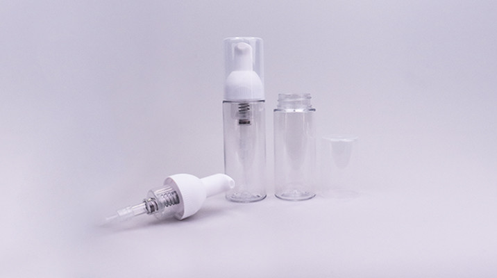 40ml 50ml 80ml PET Foaming Soap Pump Bottle For Liquid Soap