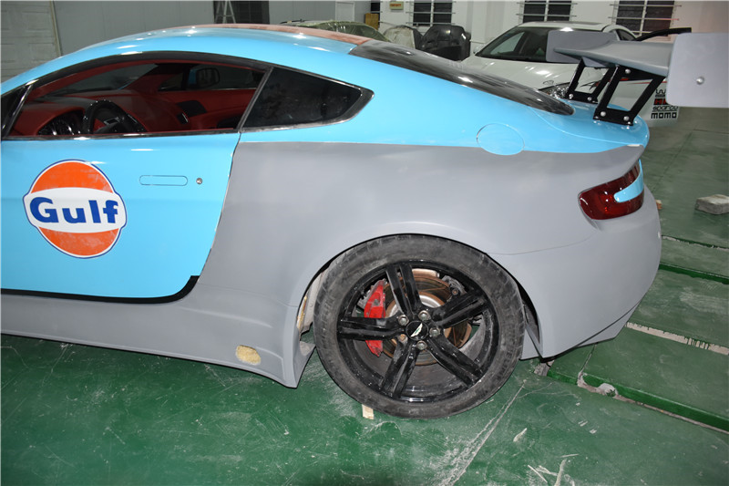 For Aston Martin Vantage Carbon Fiber Body Kit Vantage Front and Rear Bumper Spoiler Hood Widebody Kit