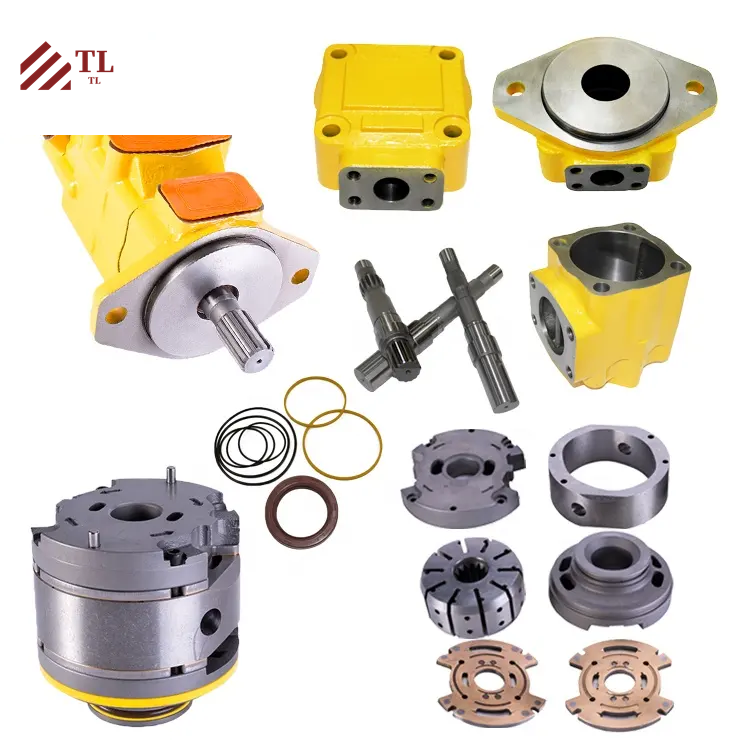 3520VQ Hydraulic Vane Pump Loader 1570956 1U2149 1U2824 3G4601 3G7412 3G7638