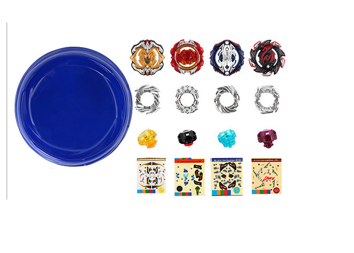 XD168-10 burst generation B113 115 117 118 spinning beyblade set alloy 4 in 1 combination combat competition