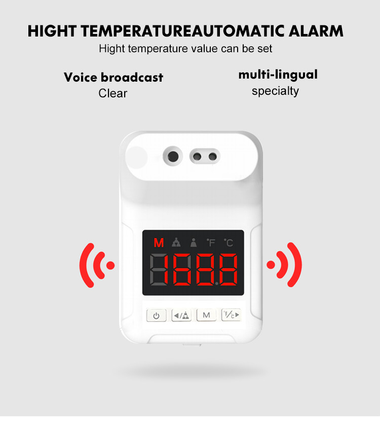 0.5M Detect Non Touch Infrared Thermometer With IR Senssor