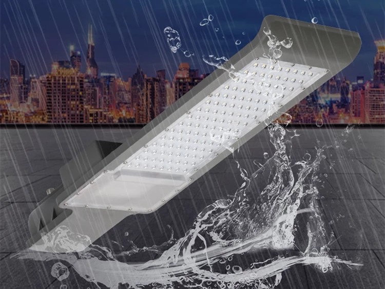 60W 80W Waterproof LED Street Lights High Luminance 2700K-6500K CCT