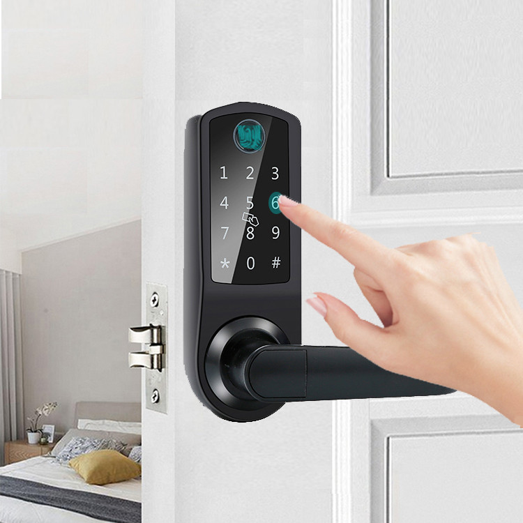 IP45 Smart Keypad Door Lock IC Card Keyless Entry Door Lock Wifi