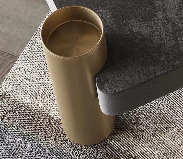 Fashion Creative Hotel Lobby Furniture Reception Velvet Metal Lounge Chair