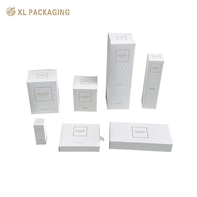 Wholesale Custom Logo White Cardboard Small Rectangular Cosmetic Makeup Tuck Top Paper Boxes Packaging