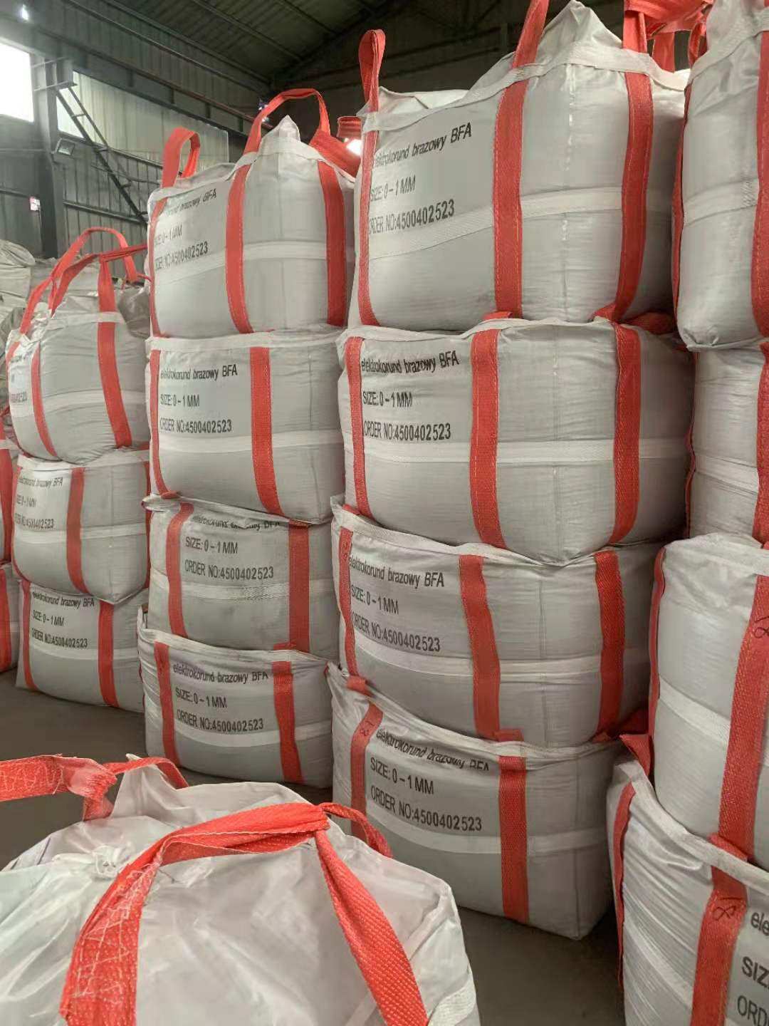 Refractory Grade Brown Aluminum Oxide 95% BFA with CaO Content of 0.01 from Henan