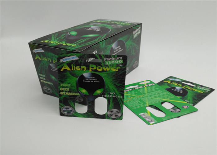 Hardsteel EXtacy Sex Pill Blister Card Packaging