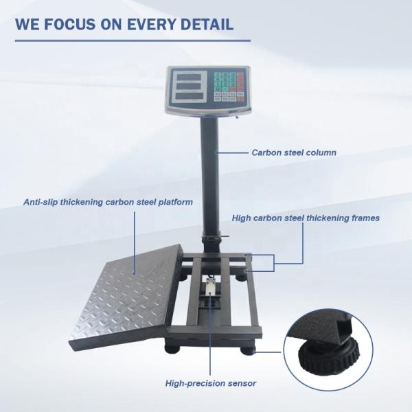 Made China Industrial Electronic Scale TCS Digital Platform Scale for 150kg 200kg 300kg 500kg Steel Hanging Scale Indicator