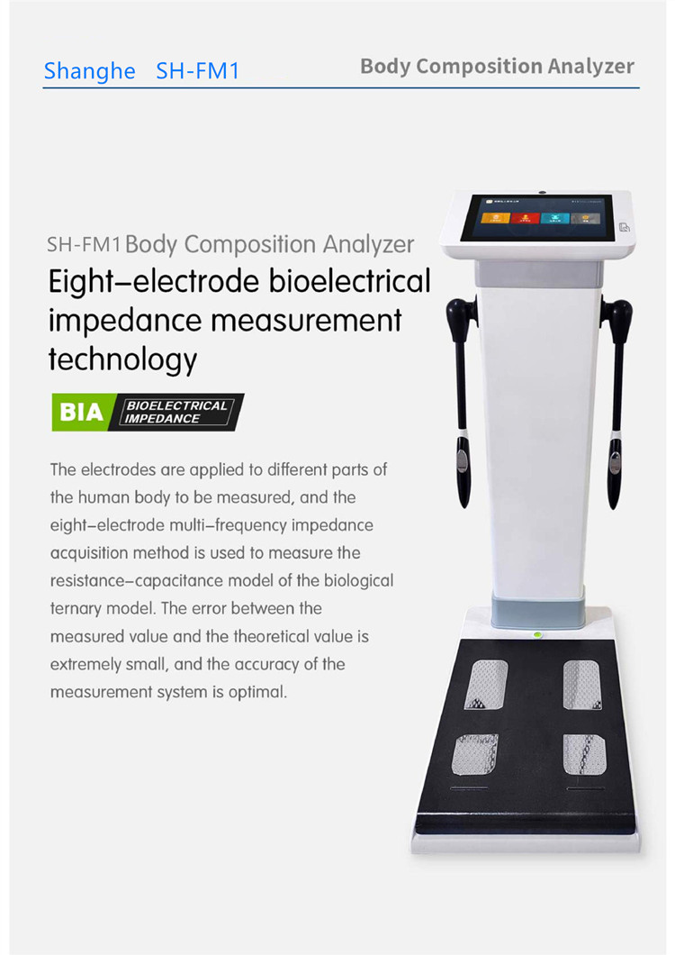 Best Professional Bioimpedancia Body Composition Analysis Body Composition Scale for Gym