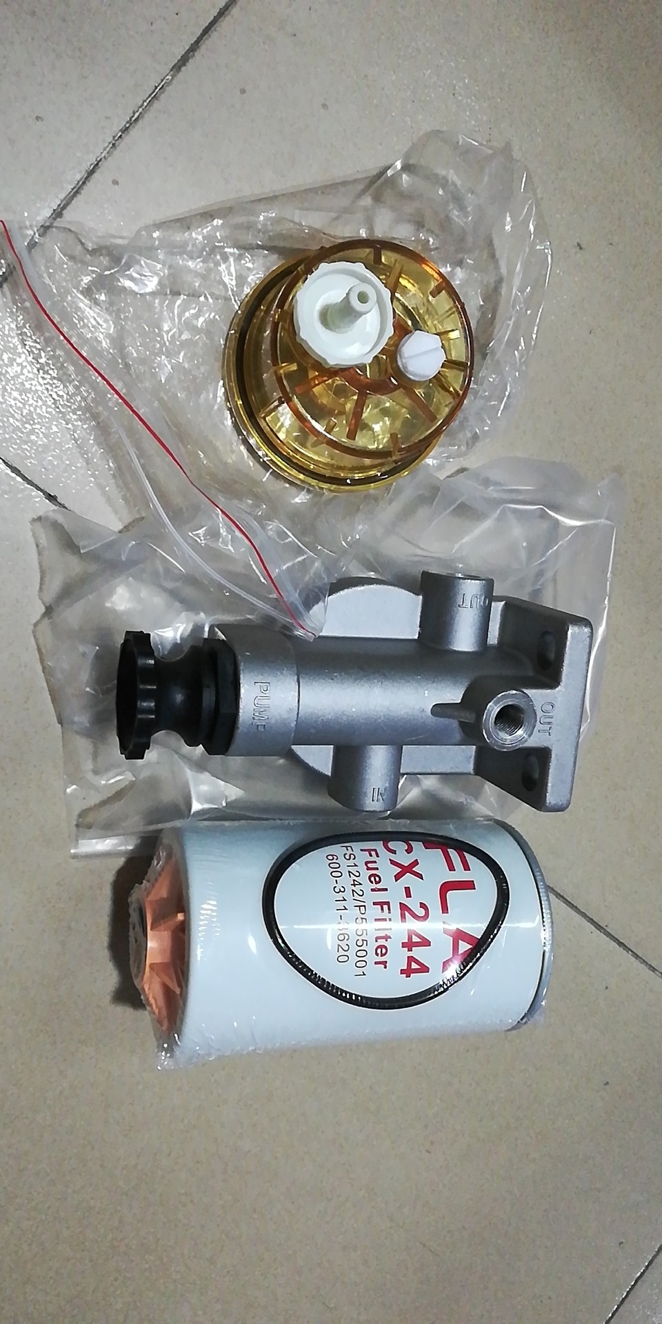 Diesel Engine Fuel Filter Head Strong Driving Force Low Fuel Consumption