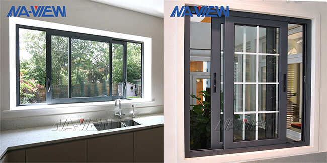 aluminum sliding window