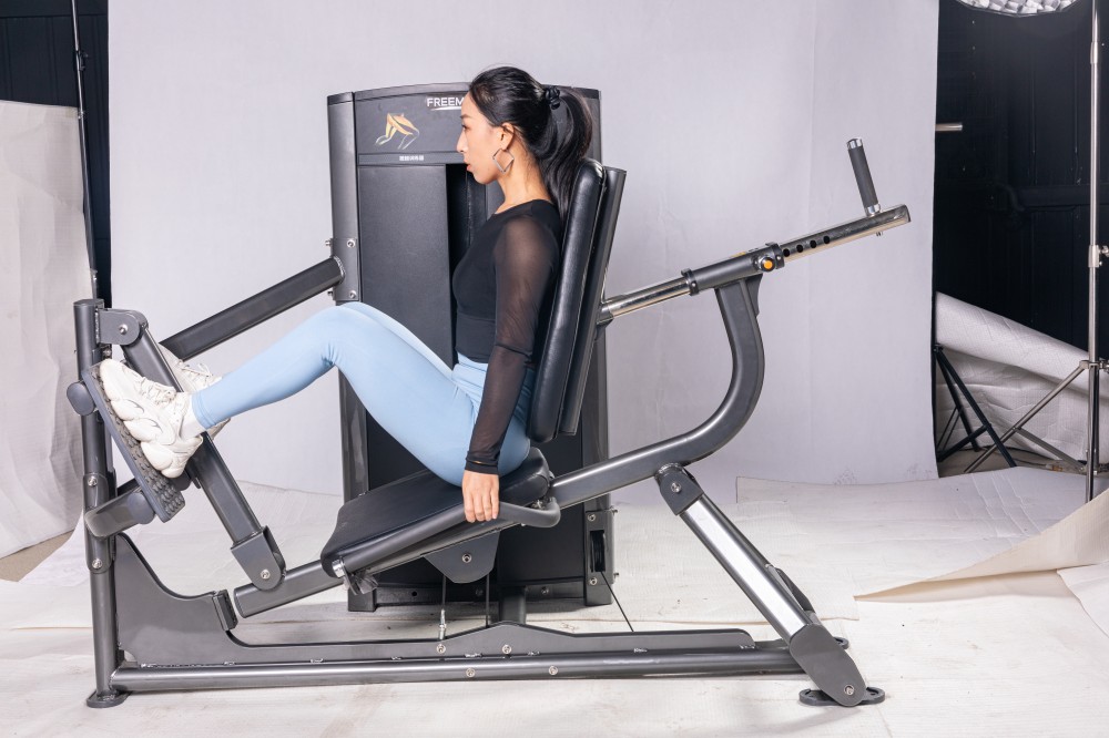 Commercial Weight Fitness Gym Seated Leg Press Machine And Hack Squat Leg Press Machine