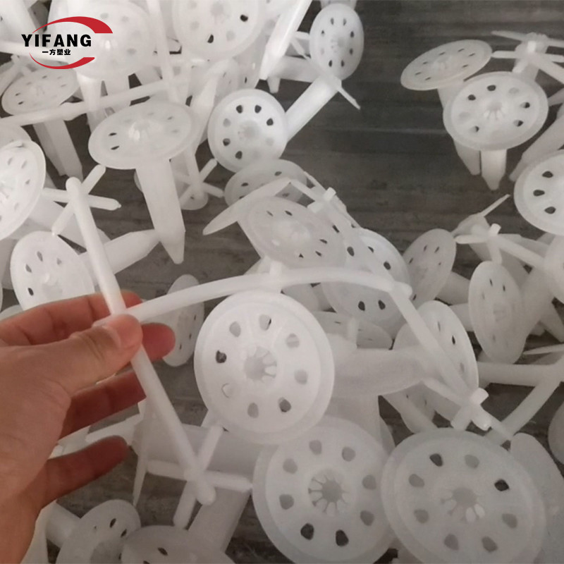 110mm Wall Insulation Anchors Construction Nails Customized Color Anti Aging