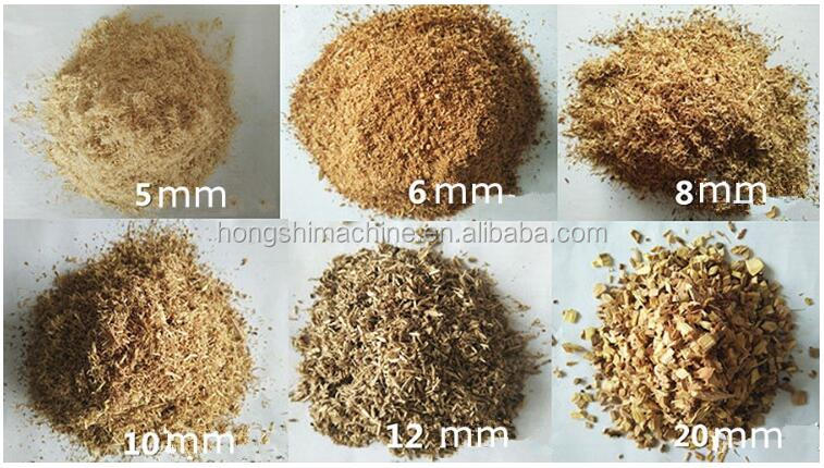 Factory Price Wood Sawdust Making Machine , Easy To Operate Wood Crusher Machine