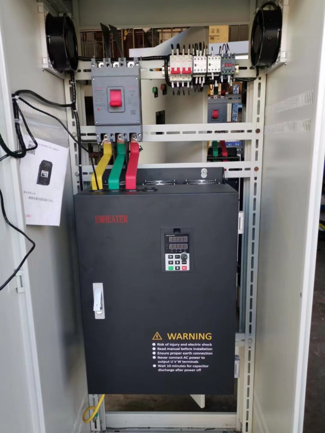 75KW VFD Variable Frequency Drive 0 To 3000Hz Ac Motor Frequency Inverter Drive