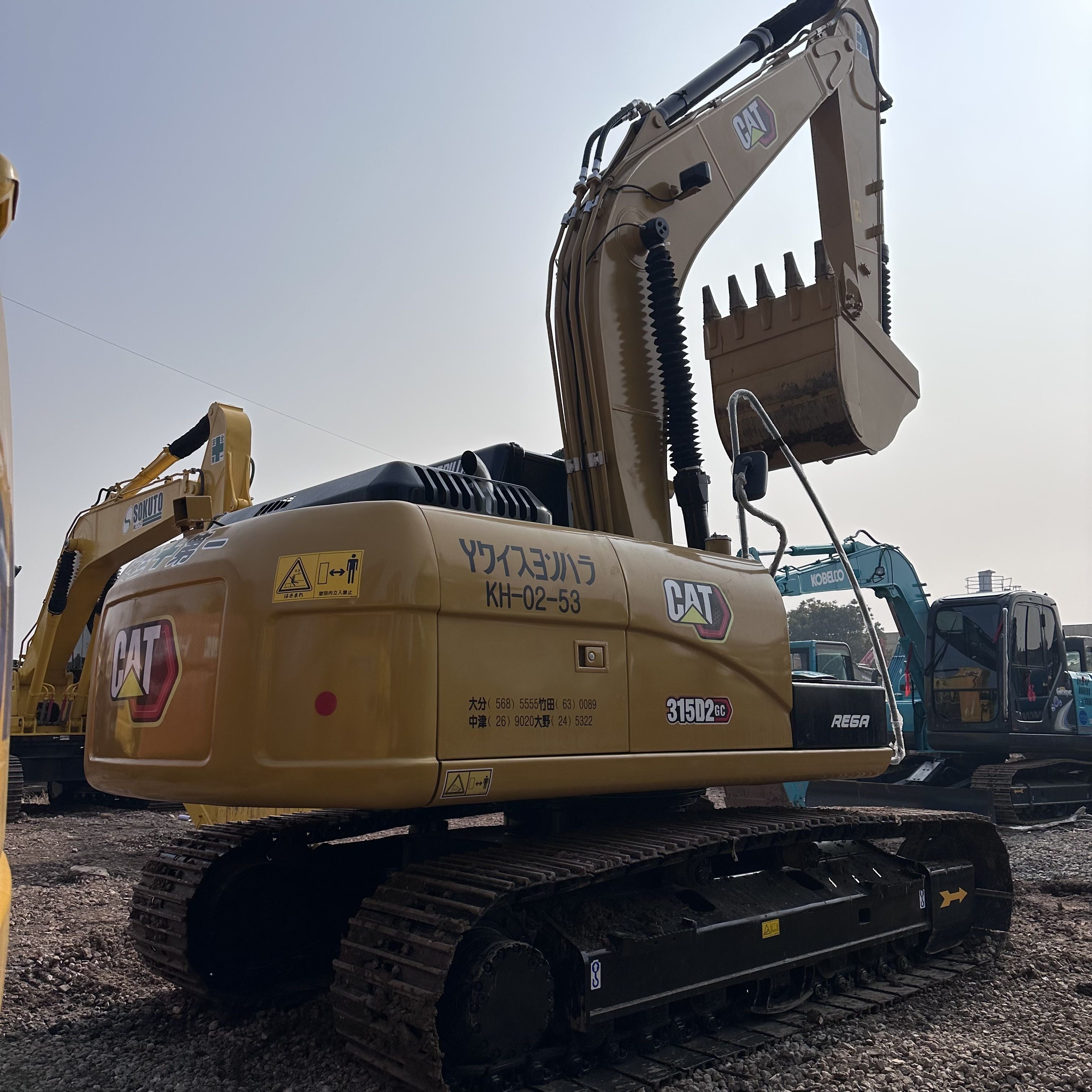 Used Excavator Original Caterpillar 315D2 Secondhand 15ton Medium Digger