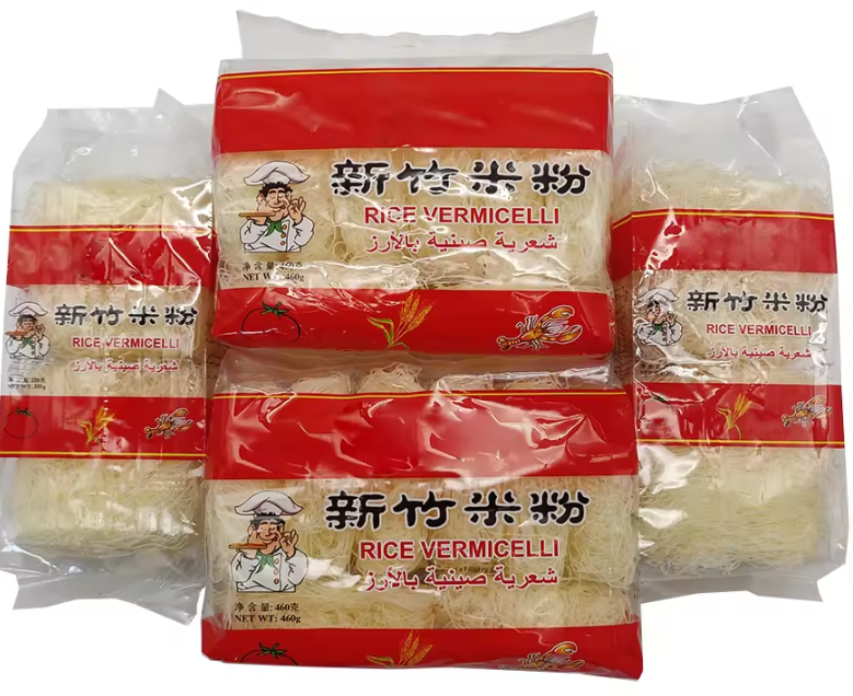 Light Yellow Dried Chinese Egg Noodle 0.3kg Made with Wheat Flour Ingredients