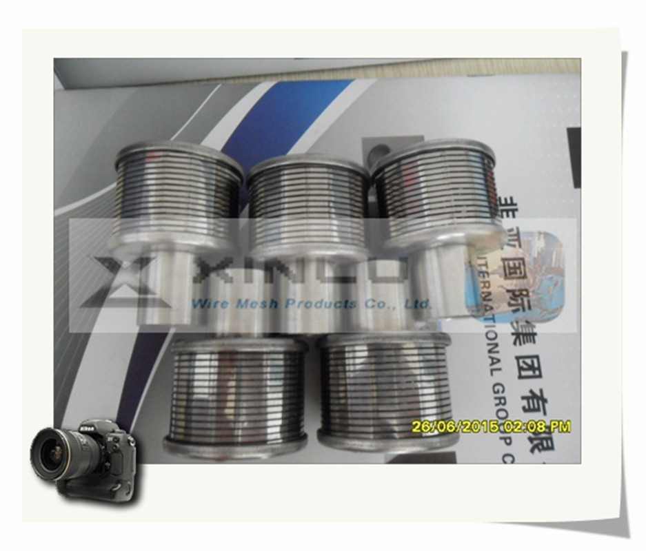 Wedge Wire Screen Water Treatment Filter Nozzle 148mm SS316L BSPT Female Threaded