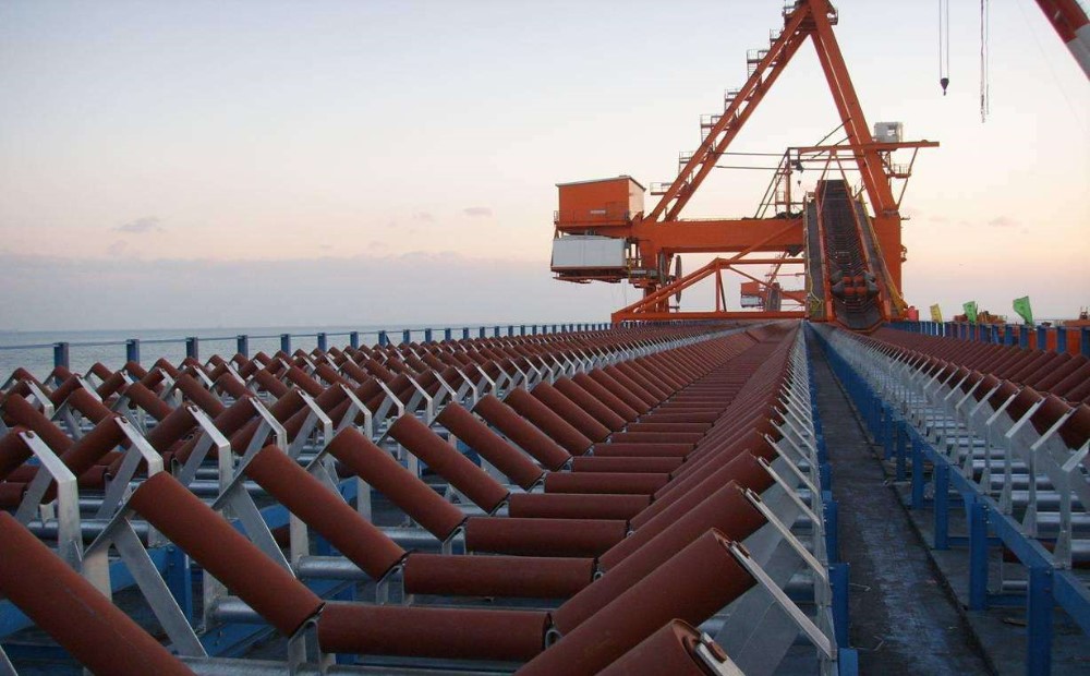 Heavy Duty 219mm Stainless Steel Conveyor Rollers For Belt Conveyor System