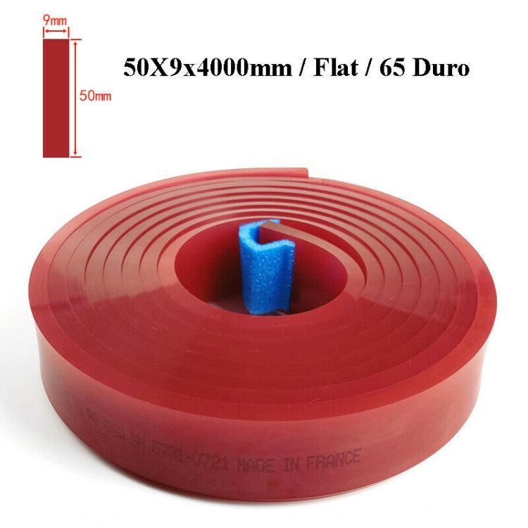 Any colour Weer-Resistance Indstrial PU Polyurethane Flat Screen Printing Squeegee Scraper