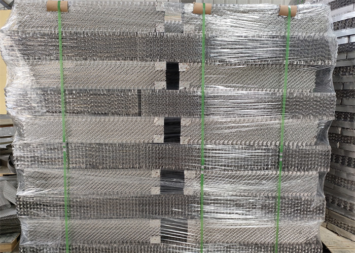 Customized Sulphur Plant Mist Eliminator Demister 0.1-0.35mm Wire Diameter