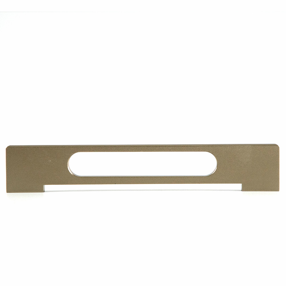 220mm Aluminium Furniture Handles Black Sliding Cupboard Door Handles