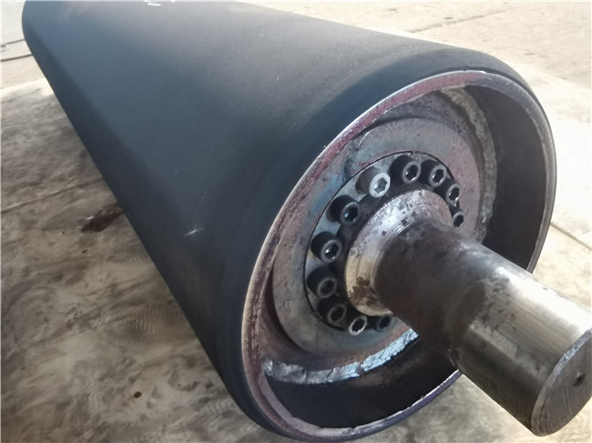 Wear Resistant Oxygenation Rubber Lagging Pulley With CN Adhesive Layer