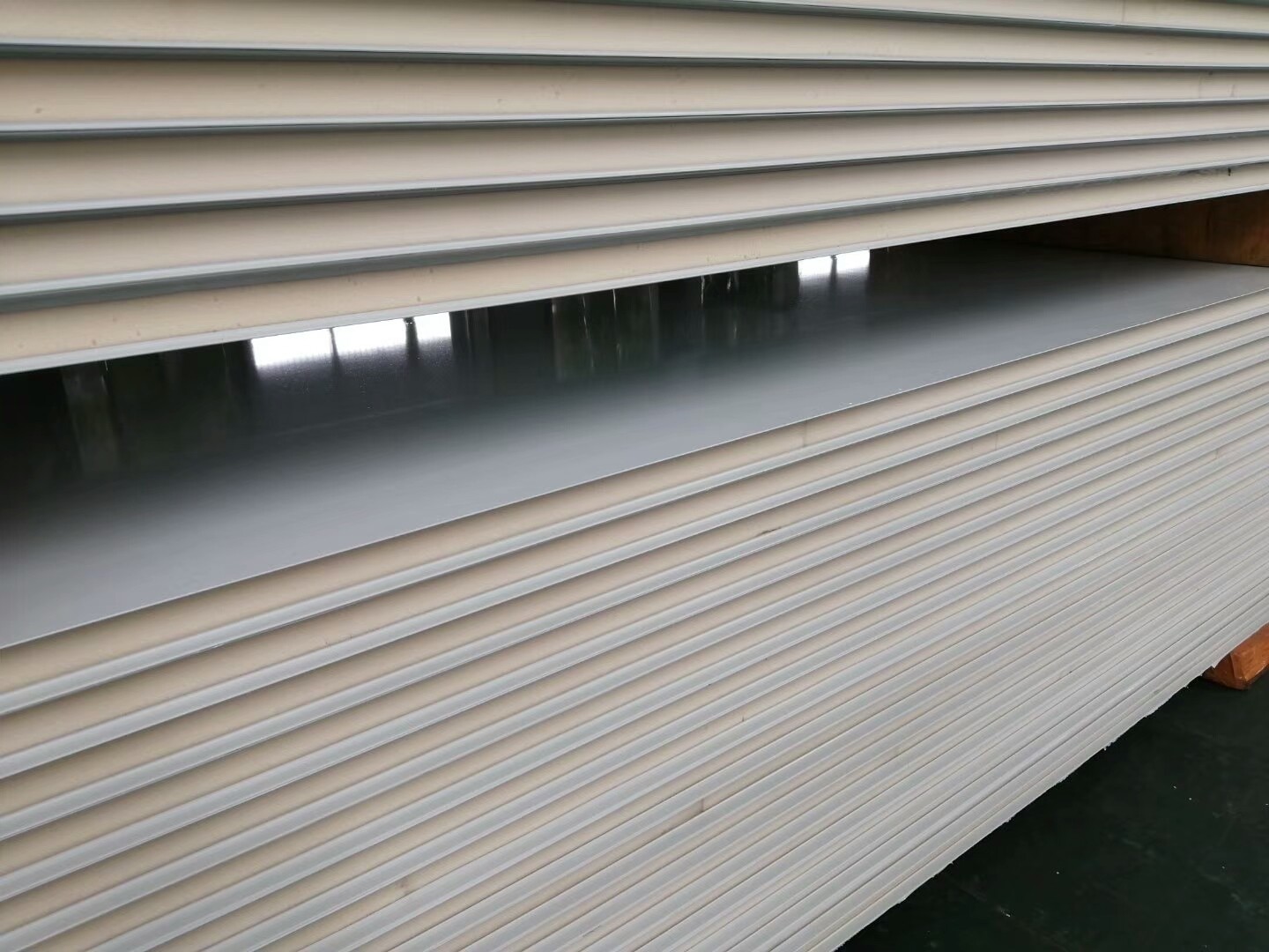 B Fireproof Cold Room Polyurethane Foam PU Sandwich Panel
