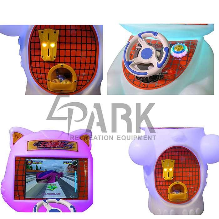 Kids Mall Coin Operated Video Games , New Speed Amusement Arcade Racing Game