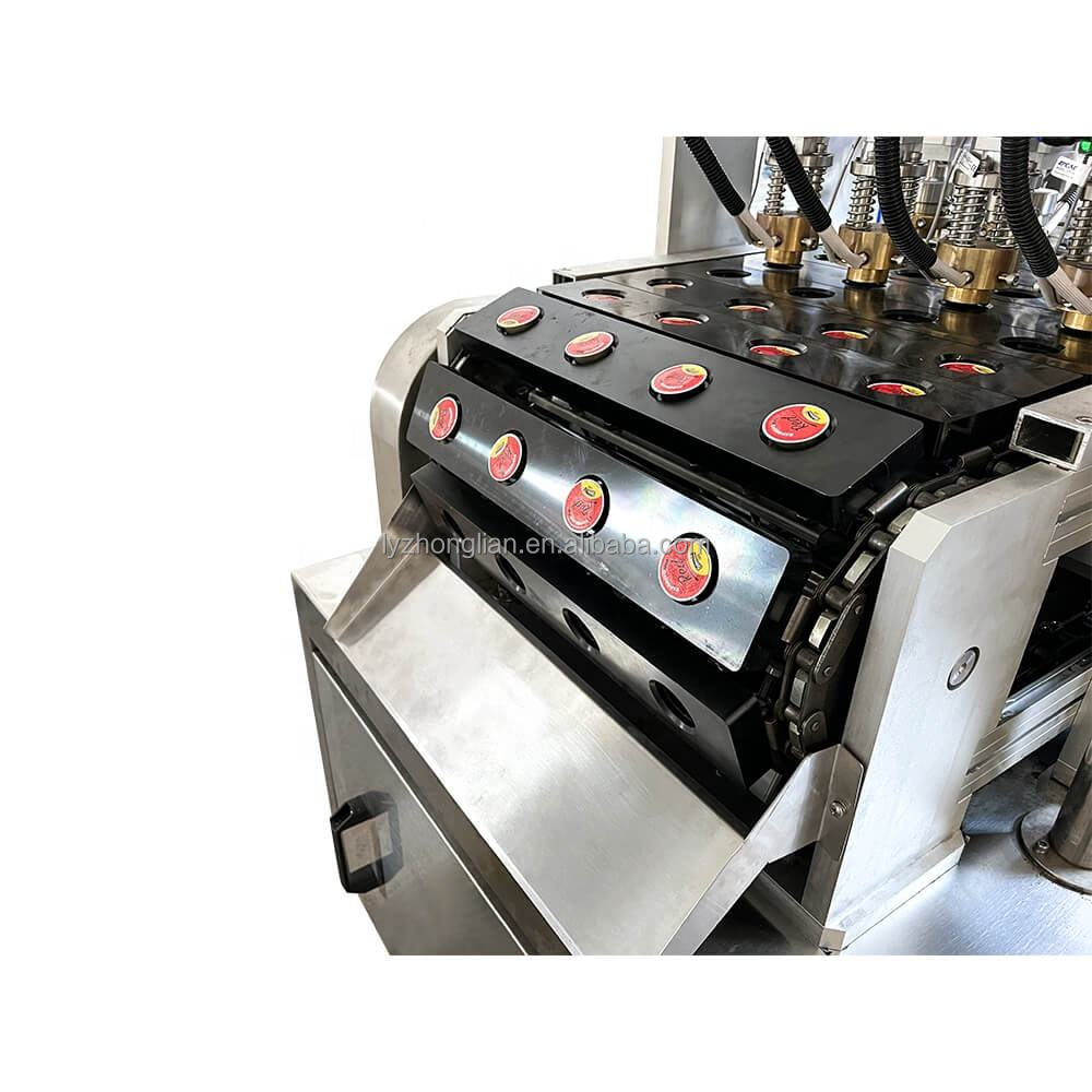 Sale speed Coffee Cup Powder Filling Machine with accuracy and 3500*800*1750 Dimensions