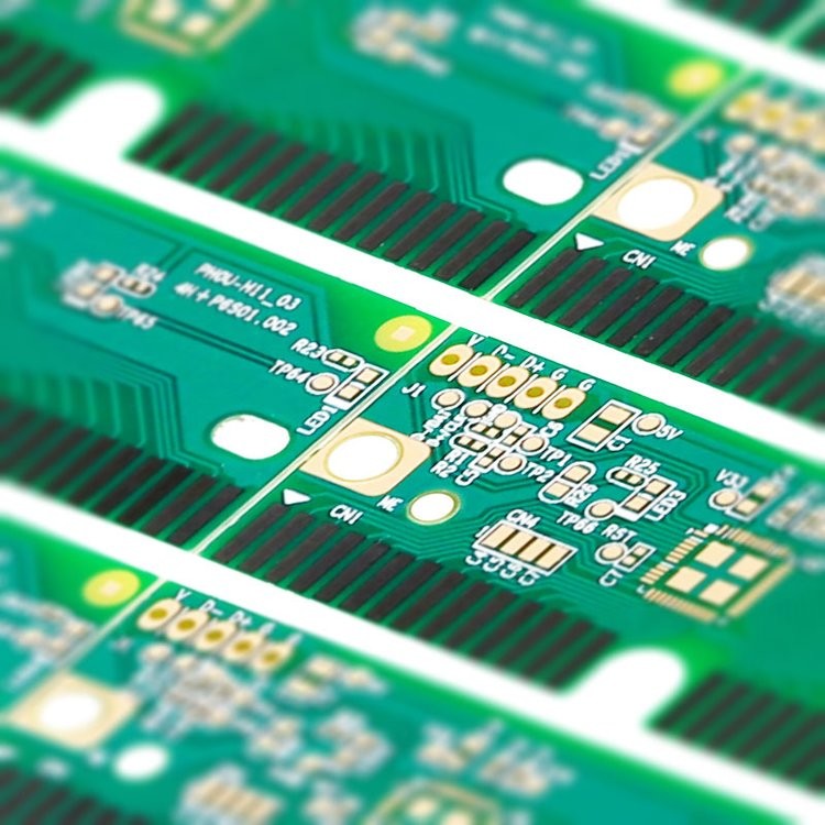 1.6MM Carbon Oil PCB Production FR4 Single Side Printed Circuit Board Design