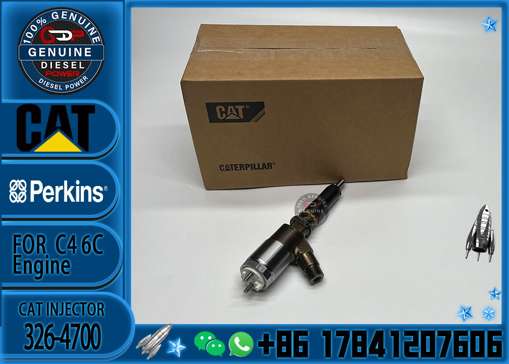 New common rail injector 326-4700 Diesel parts Common Rail Fuel Injector 326-4756 For 320D engine common rail injector