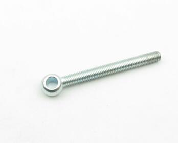 M3 Carbon Threaded Eye Bolt Hex Head Bolt Zinc Plate Surface ASME B18.6.3