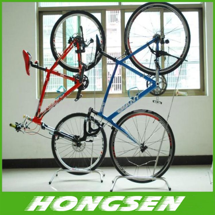 Vertically Bike Repair Servicing frame Work Stand Bicycle Storage Hook Rack