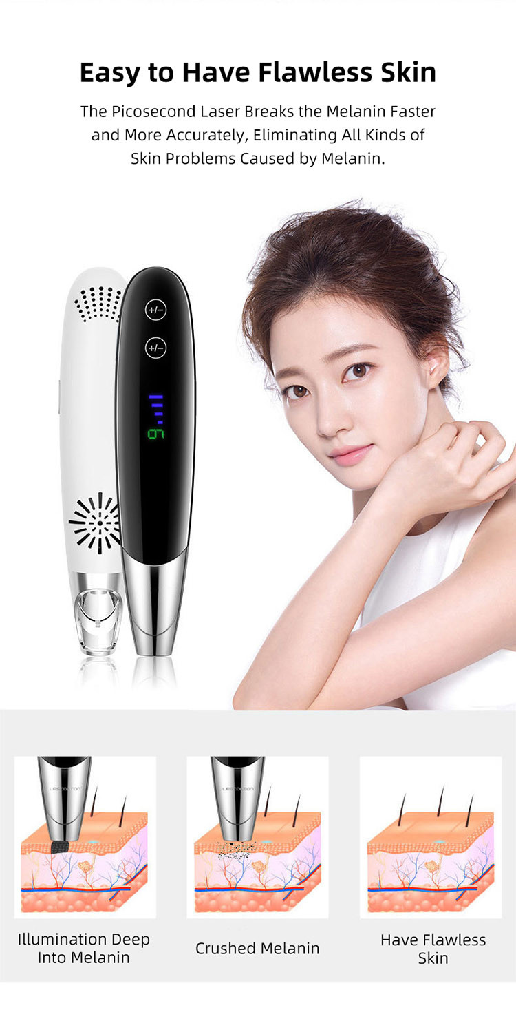 Led Peeling 100 - 240V 9 Gears 8W Picosecond Laser Pen